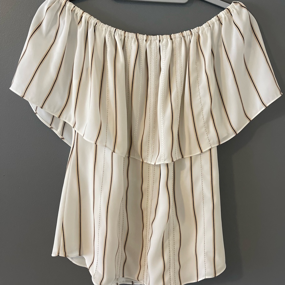 White House Black Market off the shoulder top